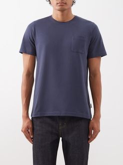 Oli Organic-cotton Jersey T-shirt - Mens - Navy