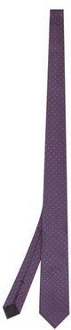 Clover And Gg-jacquard Silk Tie - Mens - Navy