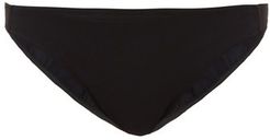 Elasticated-sides Bikini Briefs - Womens - Black