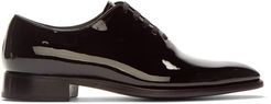 Patent-leather Oxford Shoes - Mens - Black