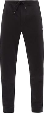 Logo-embroidered Jersey Track Pants - Mens - Black
