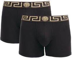 Pack Of Two Logo Cotton-blend Boxer Briefs - Mens - Black