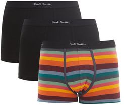 Pack Of Three Stretch-cotton Boxer Briefs - Mens - Multi