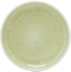 Brushed Ceramic Side Plate - Green