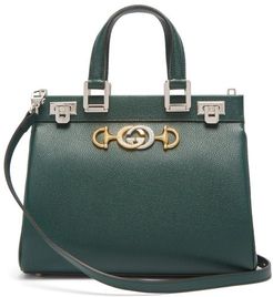 Zumi Small Leather Handbag - Womens - Green