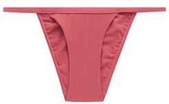 The Petite Low-rise Bikini Briefs - Womens - Dark Pink