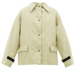 Padded Canvas Work Jacket - Womens - Green