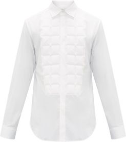 Quilted Cotton-blend Shirt - Mens - White