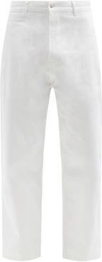 Tapered-leg Jeans - Mens - White