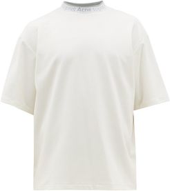 Extorr Logo-jacquard Cotton-jersey T-shirt - Mens - White