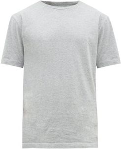 Everest Cotton-jersey T-shirt - Mens - Light Grey