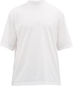 Esco High-neck Cotton T-shirt - Mens - White