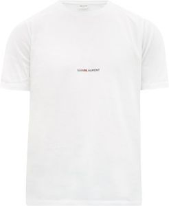 Logo-print Cotton T-shirt - Mens - White