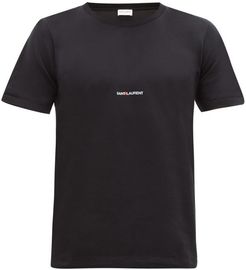 Logo-print Cotton T-shirt - Mens - Black