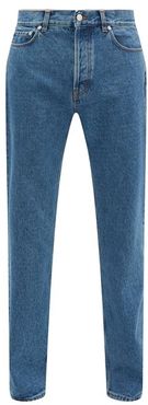High-rise Straight-leg Jeans - Mens - Blue