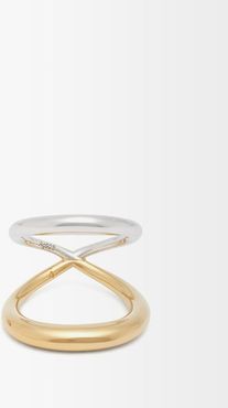 Surma 18kt Gold-vermeil & Sterling Silver Ring - Womens - Gold