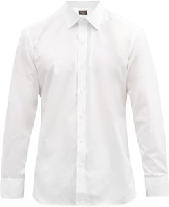 Superior French-cuffed Cotton-poplin Shirt - Mens - White