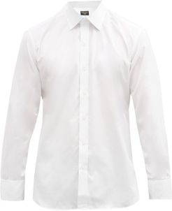 Superior Cotton-poplin Slim-fit Shirt - Mens - White