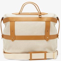 Weekender Canvas Holdall - Womens - Tan Multi