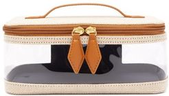 See All Canvas Vanity Case - Womens - Tan Multi