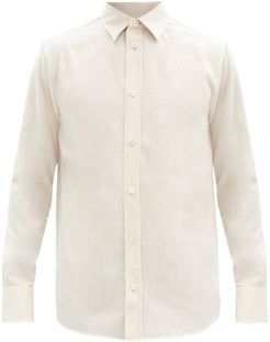 Robin Cashmere Shirt - Mens - Beige