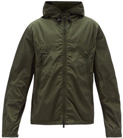 Technical Zip-through Hooded Jacket - Mens - Khaki
