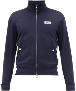 Side-stripe Technical Track Jacket - Mens - Navy