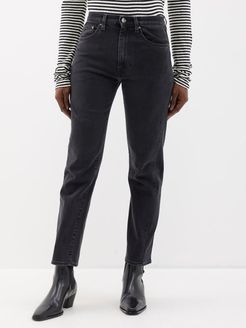 Original Cropped Slim-leg Jeans - Womens - Grey