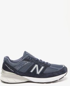 990v5 Suede And Mesh Trainers - Mens - Navy