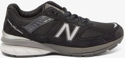 990v5 Suede And Mesh Trainers - Mens - Black