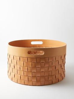 1969 - Verona Woven-leather Basket - Beige
