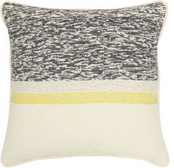 Snow Leopard Abstract-jacquard Cushion - Grey Multi