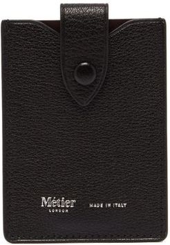 Logo-stamped Leather Wallet - Mens - Black