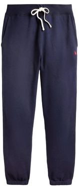 Logo-embroidered Cotton-blend Track Pants - Mens - Navy