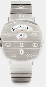 Grip Logo-engraved Stainless-steel Watch - Mens - Silver