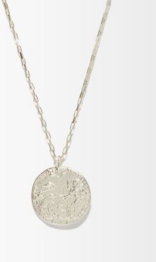 The Snow Lion Sterling-silver Necklace - Mens - Silver