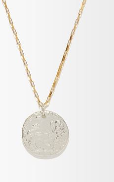 The Snow Lion Gold-plated Necklace - Mens - Gold Multi