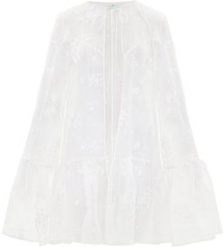 Angelo Lace Cape - Womens - White
