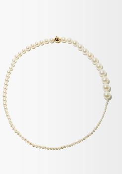 Peggy Pearl & 14kt Gold Necklace - Womens - Pearl