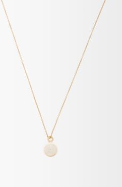 Perle Simple Akoya Pearl & 14kt Gold Necklace - Womens - Pearl