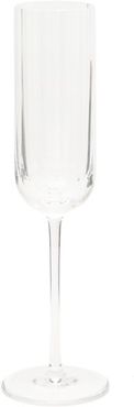 Fluted Crystal Champagne Glass - Clear