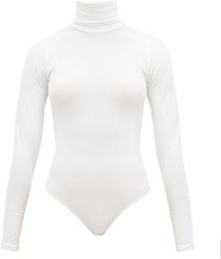 Colorado Jersey Thong Bodysuit - Womens - White