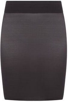 Sheer Touch Shapewear Skirt - Womens - Black