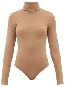 Colorado Jersey Thong Bodysuit - Womens - Brown