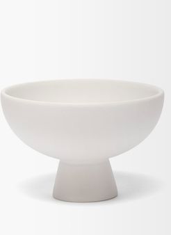 Strøm Large Ceramic Bowl - Light Grey
