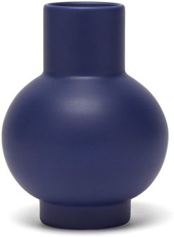 Strøm Large Ceramic Vase - Dark Blue