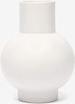 Strøm Large Ceramic Vase - White