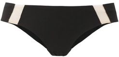 Wells Street Mesh-insert Briefs - Womens - Black