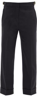 Dante Wool Trousers - Womens - Navy