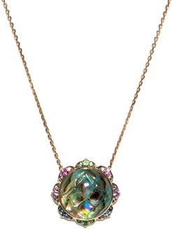 Madhya Sapphire, Abalone & Gold Necklace - Womens - Blue